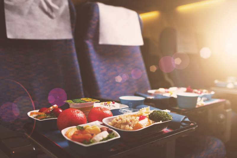 Ah-Ha Facts About Airplane Food | Shutterstock