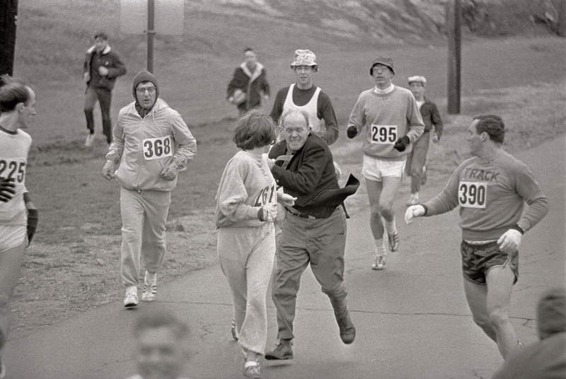 The Boston Marathon 1967 | Getty Images Photo by Bettmann