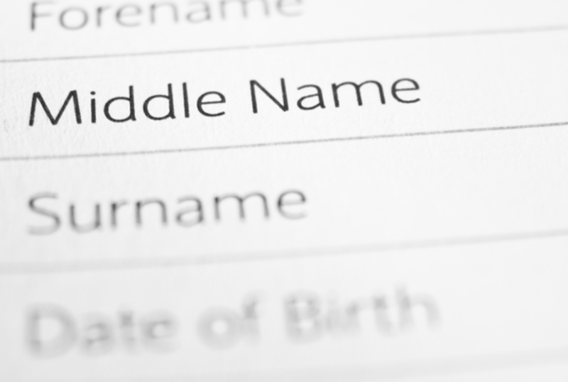 Why Do We Have Middle Names? | 