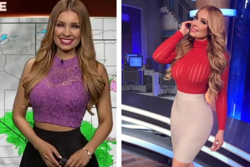 Mexican weather girl naked