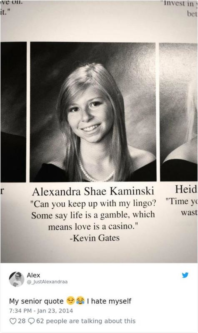 Hilarious Senior Yearbook Quotes That Cannot Be Unseen – Page 26