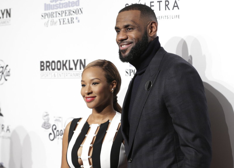 From High School Sweethearts to NBA Legends LeBron James & S pic image