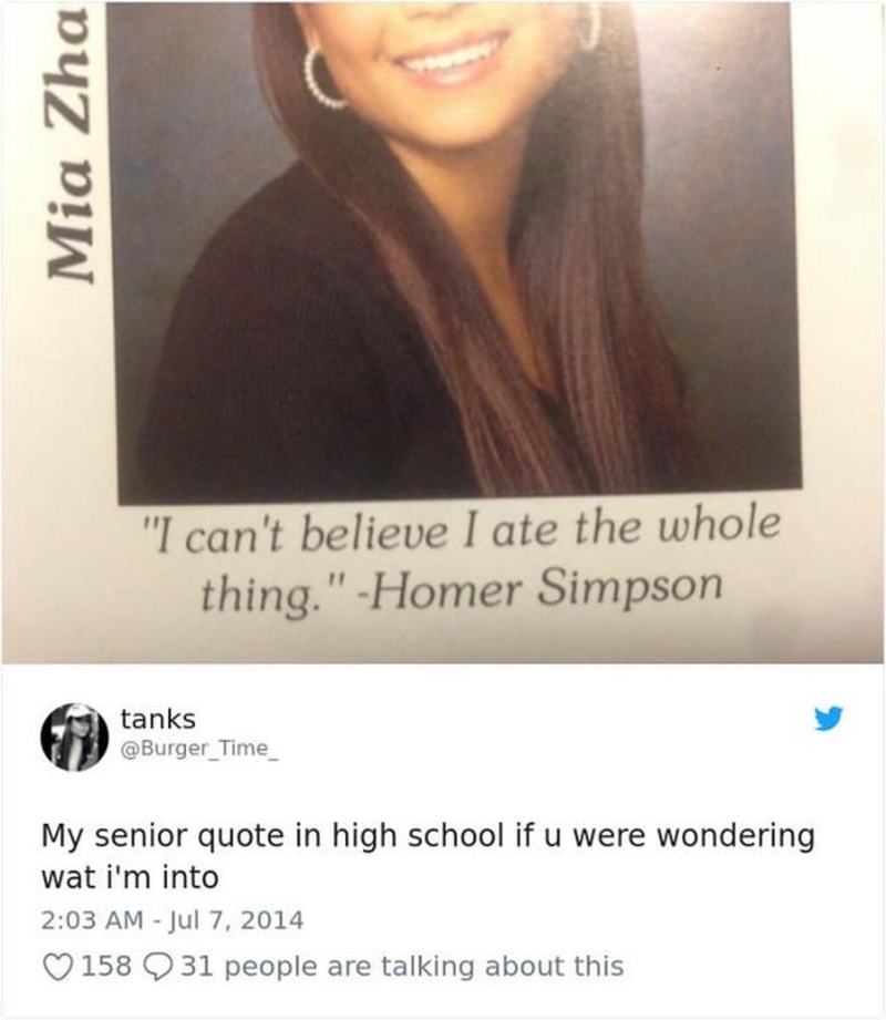 Hilarious Senior Yearbook Quotes That Cannot Be Unseen – Page 118