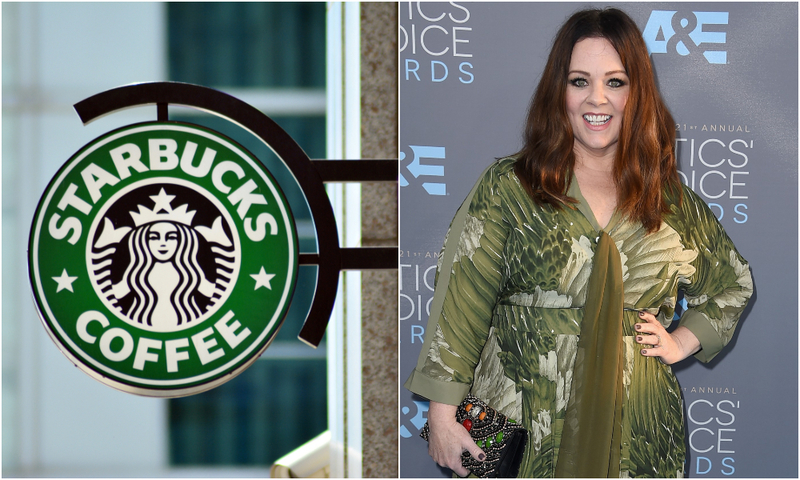 Melissa McCarthy: Starbucks | Shutterstock & Getty Images Photo by Steve Granitz/WireImage