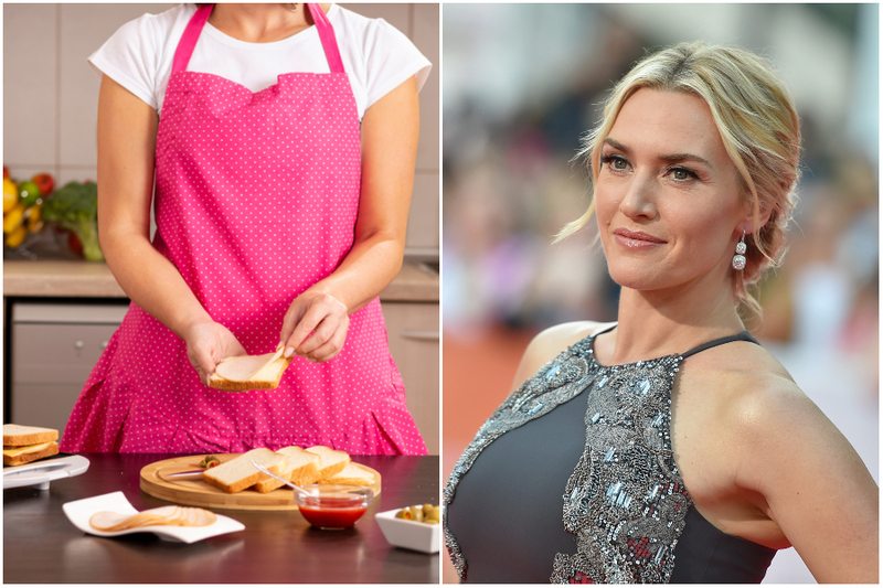 Kate Winslet: Sandwich Maker | Shutterstock & Getty Images Photo by Mike Windle