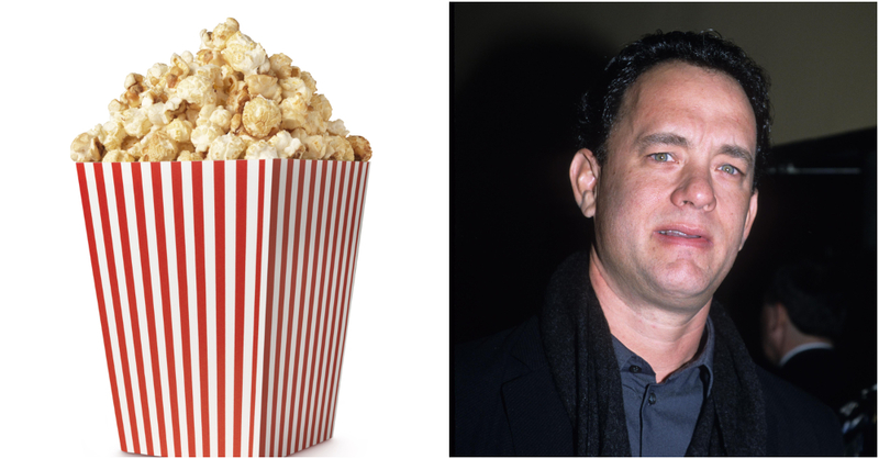 Tom Hanks: Popcorn Vendor | Shutterstock & Alamy Stock Photo