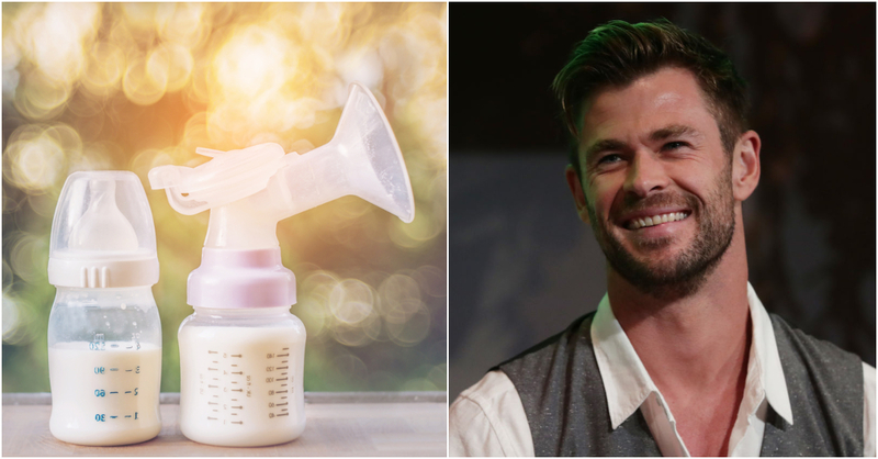 Chris Hemsworth: Breast Pumps Cleaner | Shutterstock & Getty Images Photo by Don Arnold/WireImage