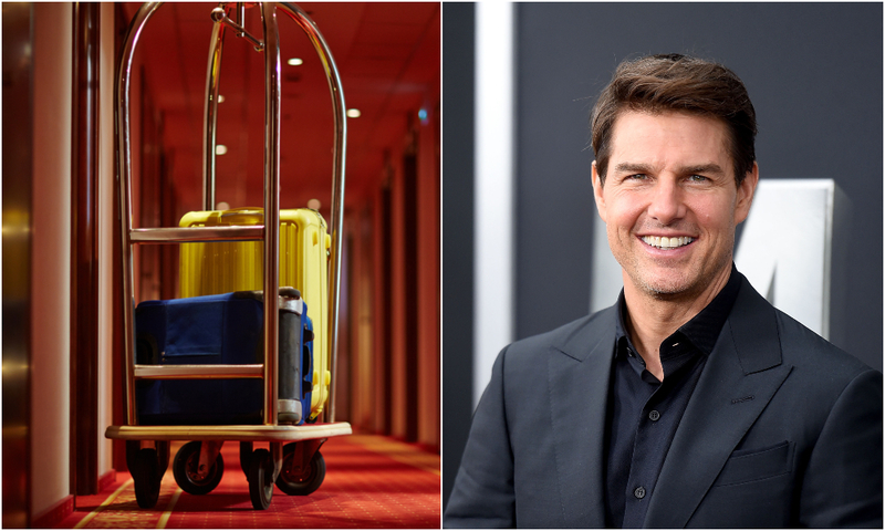 Tom Cruise: Bellhop | Shutterstock & Getty Images Photo by Jamie McCarthy