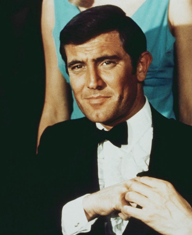 George Lazenby – On Her Majesty’s Secret Service | Alamy Stock Photo by PictureLux/The Hollywood Archive
