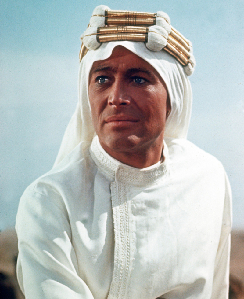 Peter O’Toole — Lawrence Of Arabia | Alamy Stock Photo by PictureLux/The Hollywood Archive