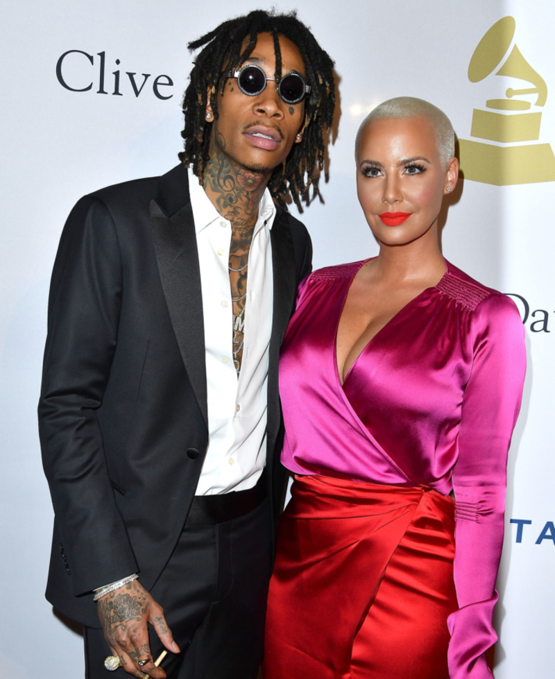 Wiz Khalifa and Amber Rose (Model) | Getty Images Photo by Steve Granitz/WireImage