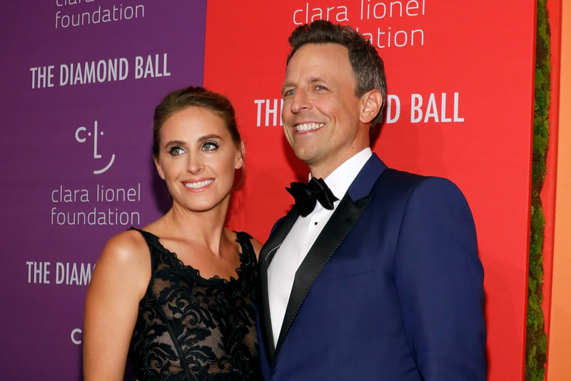 Seth Meyers and Alexi Ashe (Lawyer) | Getty Images Photo by Taylor Hill/WireImage