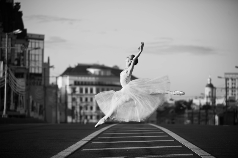 The Ballerina Jumps | Shutterstock