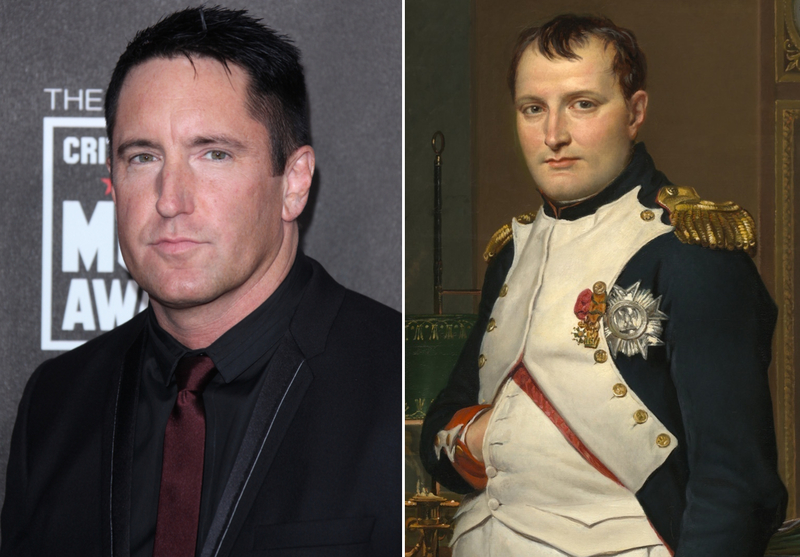Trent Reznor and Napoleon Bonaparte | Kathy Hutchins/Shutterstock & Everett Collection/Shutterstock