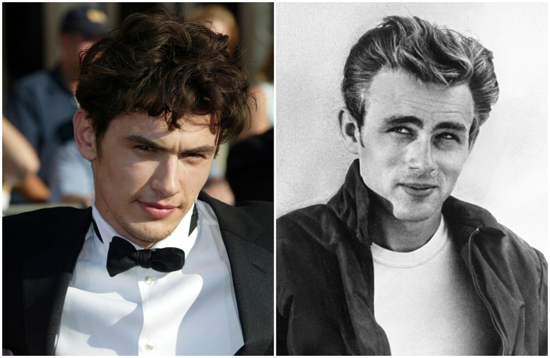 James Franco and James Dean | Alamy Stock Photo by Allstar Picture Library Ltd & Getty Images Photo by Michael Ochs Archives