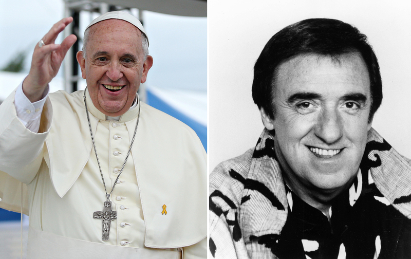 Pope Francis and Jim Nabors | Alamy Stock Photo
