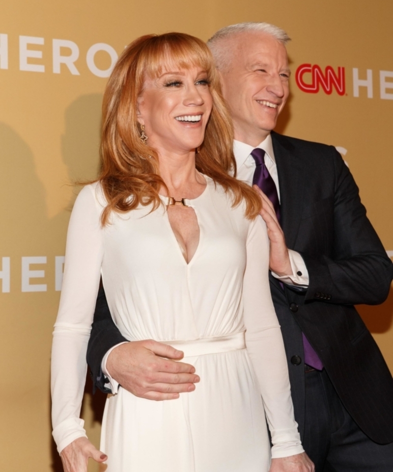 Anderson Cooper and Kathy Griffin | Alamy Stock Photo
