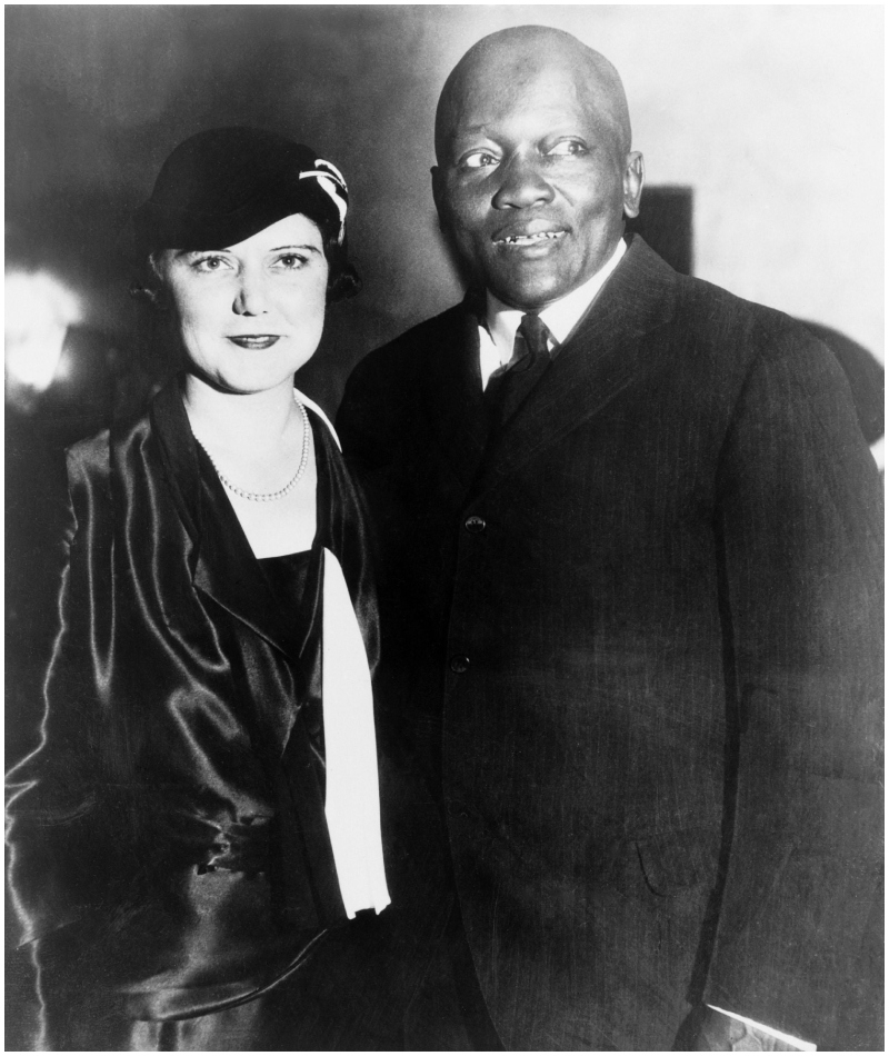 Jack Johnson and Irene Pineau | Alamy Stock Photo by Everett Collection Inc 