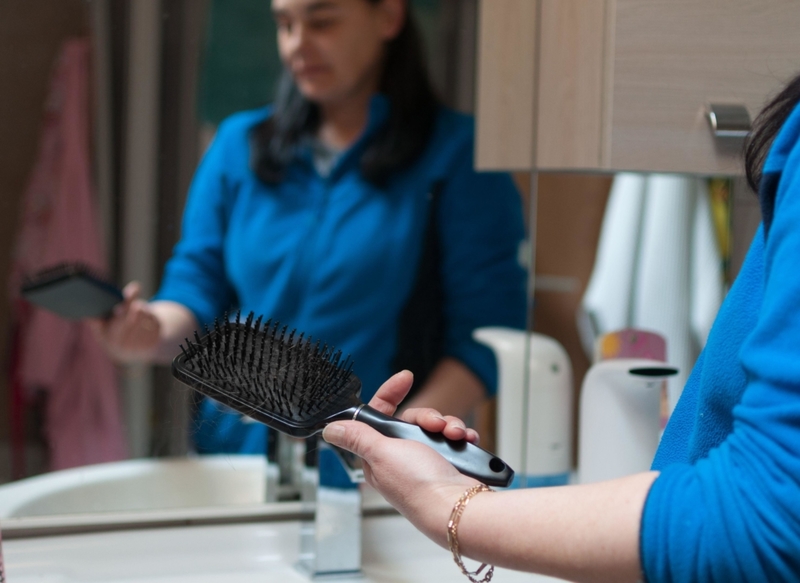 Disinfect Your Hairbrush | Alamy Stock Photo by easyclickshop