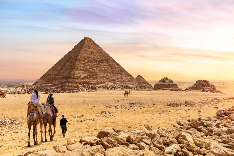 Who Built the Pyramids? | Alamy Stock Photo by Anton Aleksenko/agefotostock 
