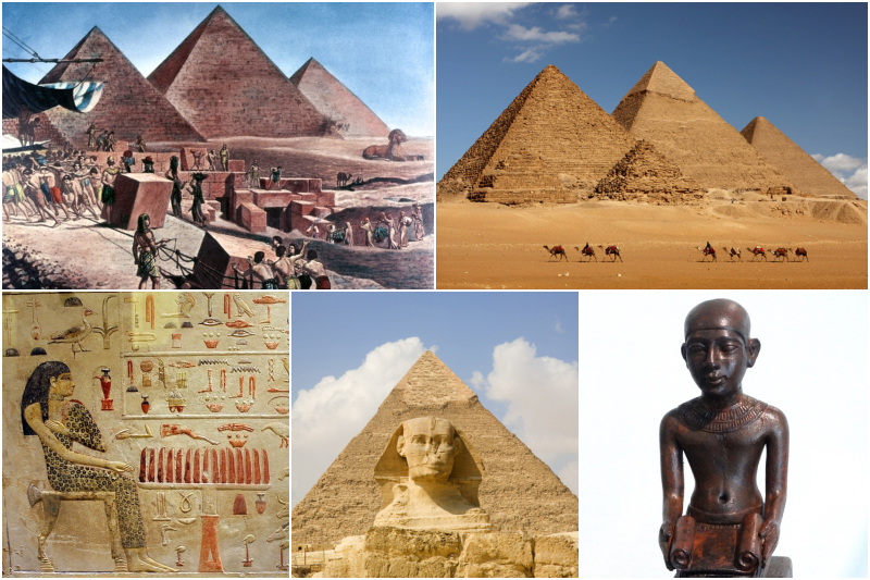 Ancient Egypt’s Most Interesting Discoveries We Know about the Pyramids | Getty Images Photo by Sipley & Sculpies & Universal History Archive/Universal Images Group & Grant Faint & Photo 12/Universal Images Group