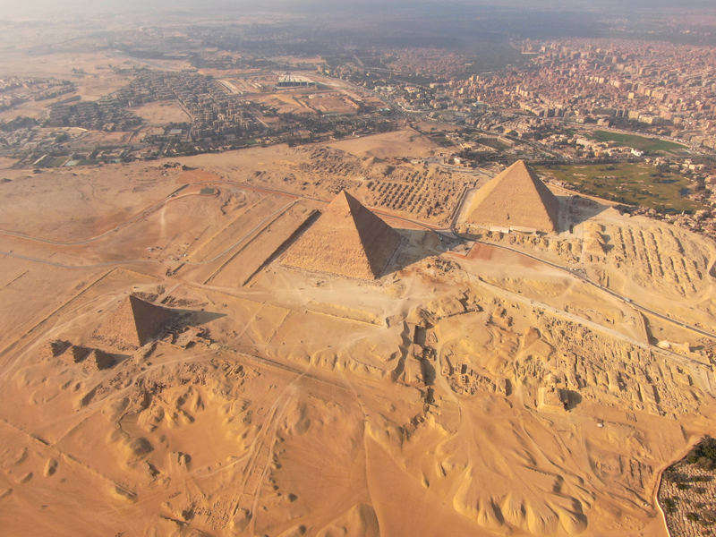 The Structures Surrounding the Pyramids | ARNIS SAMARINS/Shutterstock