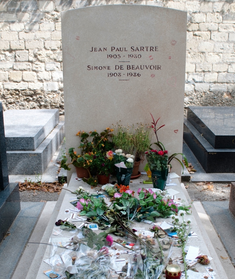 Jean Paul Sartre and Simone De Beauvoir | Alamy Stock Photo by Bosiljka Zutich