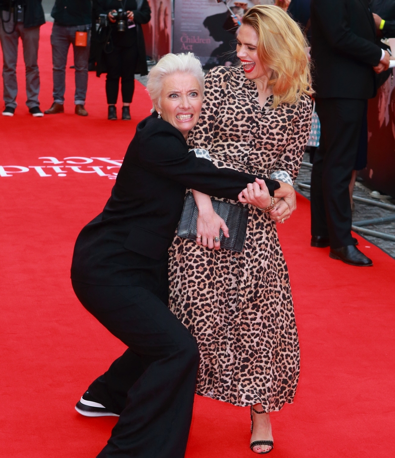 Emma Thompson Tackles a Fellow Actress | Getty Images Photo by Jamy / Barcroft Media 