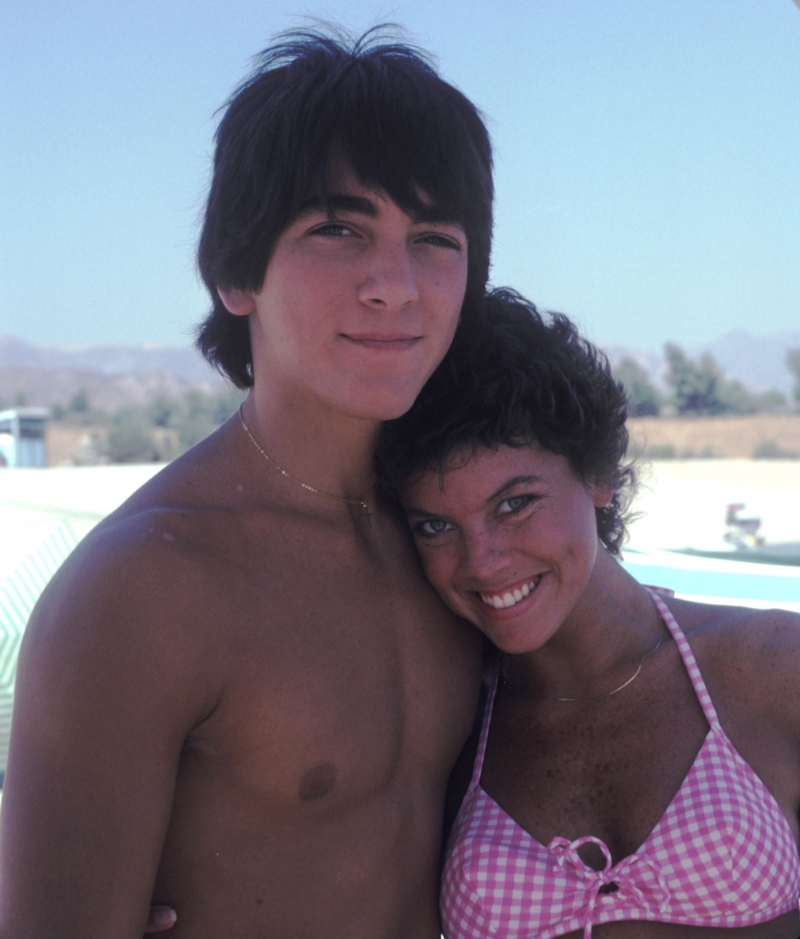 Happy Day’s Chachi (Scott Baio) and Joanie (Erin Moran) Go to the Beach, 1981 | Alamy Stock Photo by PictureLux/The Hollywood Archive