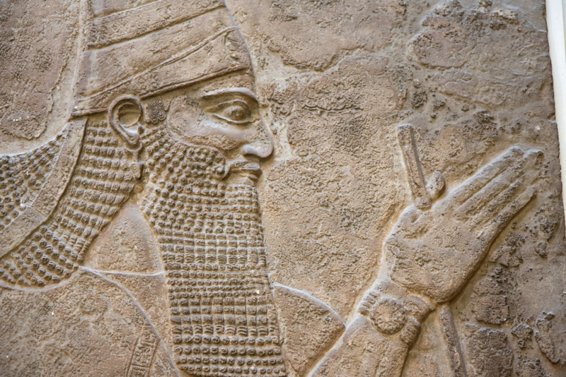 Assyrian Rock Panels | Alamy Stock Photo