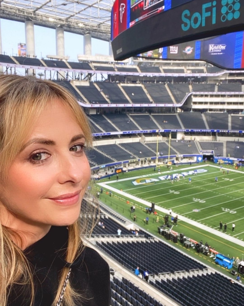 Los Angeles Rams: Sarah Michelle Gellar | Instagram/@sarahmgellar