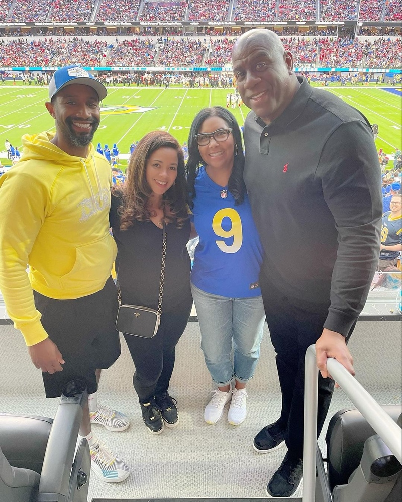 Los Angeles Rams: Magic Johnson | Instagram/@magicjohnson