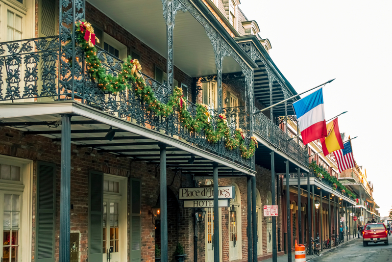 Place d’Armes Hotel in New Orleans | Dr. Victor Wong/Shutterstock