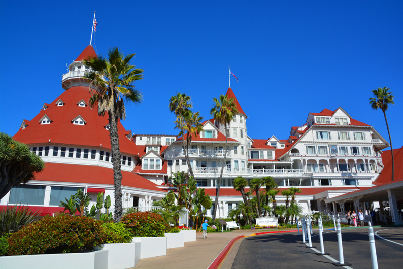 Hotel Del Coronado in San Diego | meunierd/Shutterstock