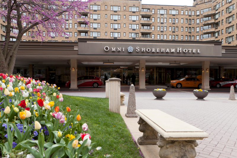The Omni Shoreham Hotel in Washington, D.C. | Alamy Stock Photo by B Christopher