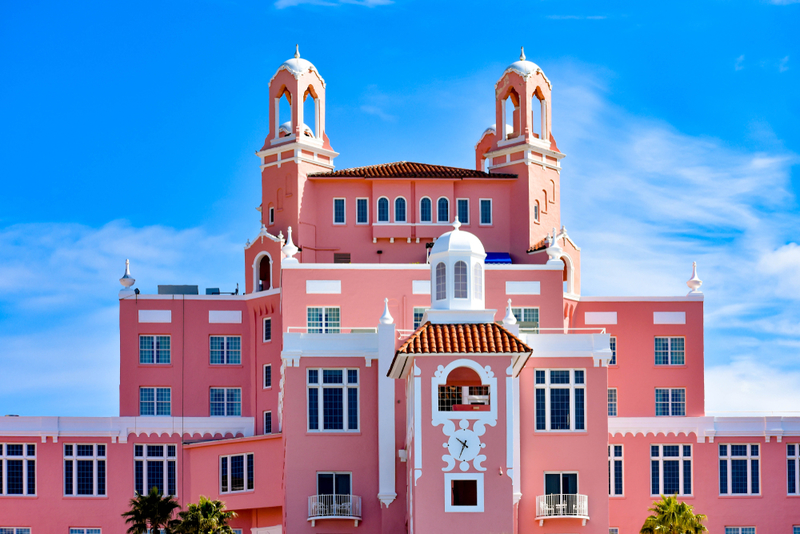 The Don CeSar “Pink Palace” in Florida | VIAVAL TOURS/Shutterstock