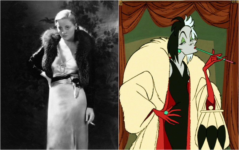 Cruella de Vil | Getty Images Photo by John Springer Collection & Alamy Stock Photo by TCD/Prod.DB