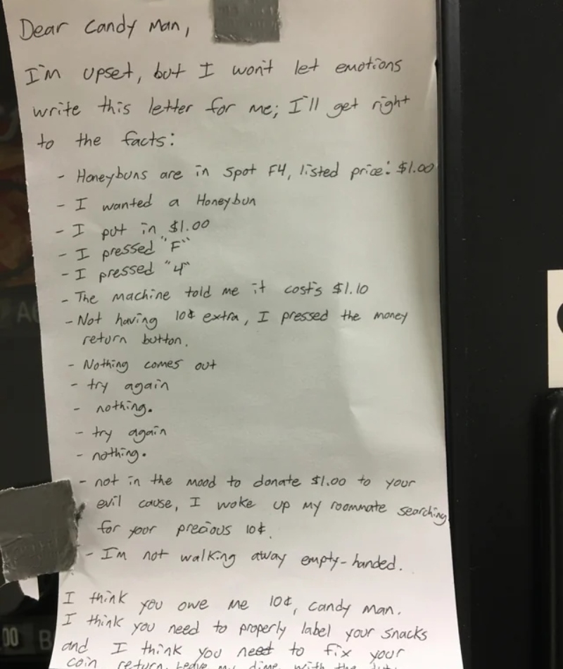 The Kind of Note an LT Would Write | Reddit.com/OctoSnake
