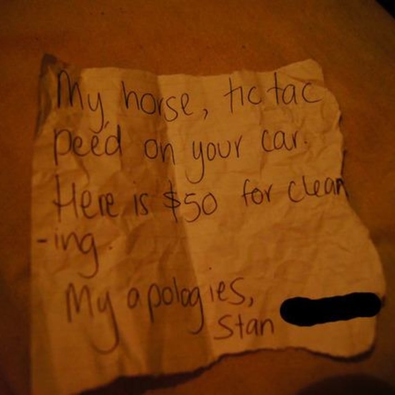Funniest Notes People Have Written to Complete Strangers