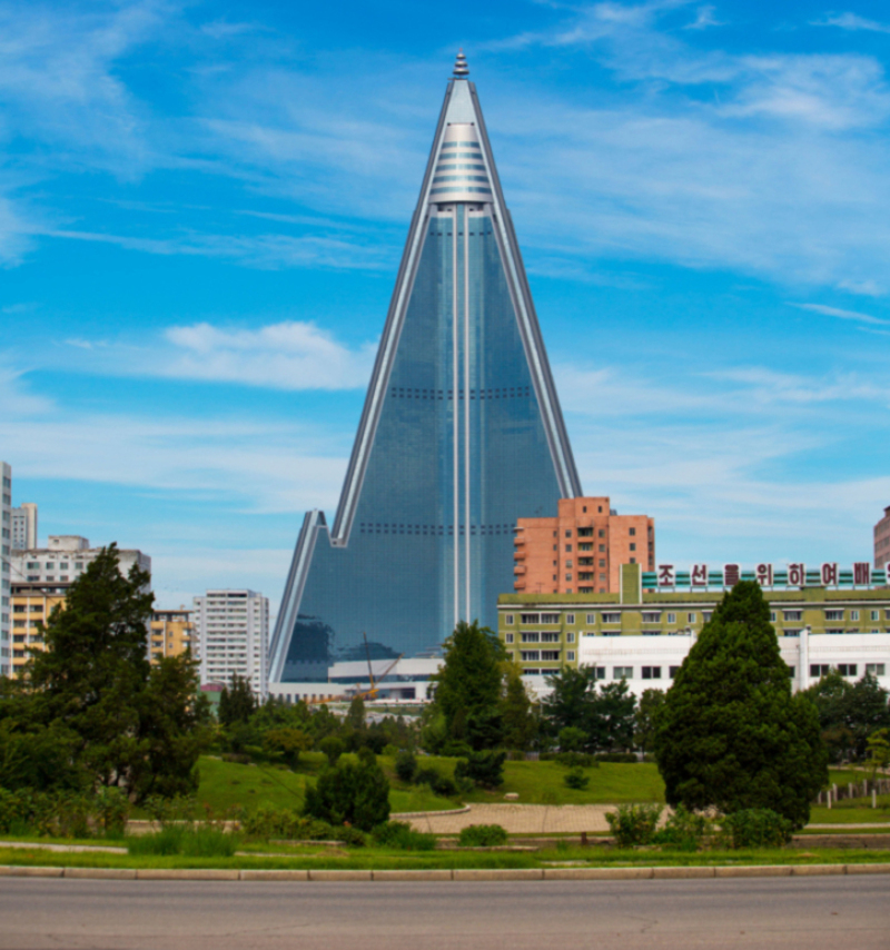 Ryugyong Hotel – Pyongyang, North Korea | Alamy Stock Photo