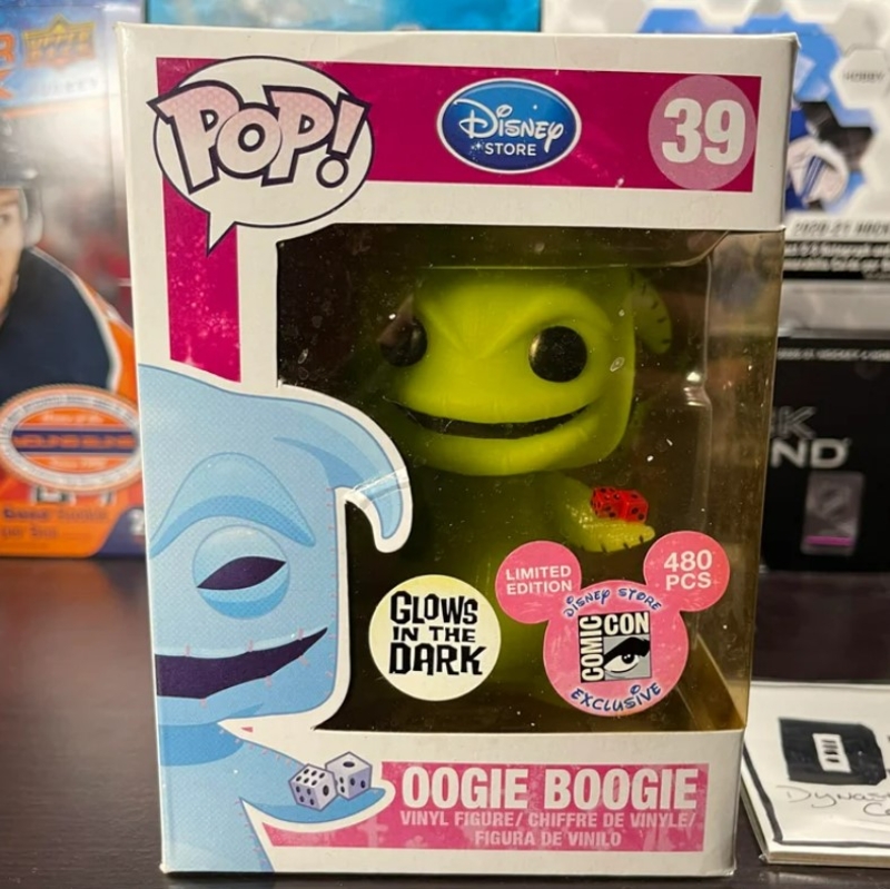 Oogie Boogie Funko — Glows in the Dark | Reddit.com/DynastyCentralSports