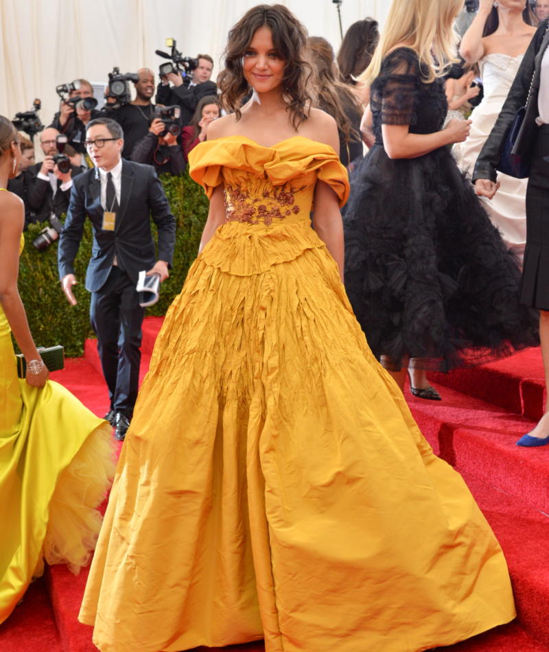 Condiment Gown | Getty Images Photo by Andrew H. Walker