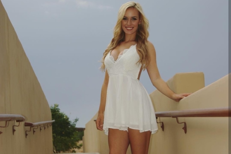 Paige Spiranac shows off stunning body in revealing top and tiny shorts and  she gives fans once-in-a-lifetime NFL chance