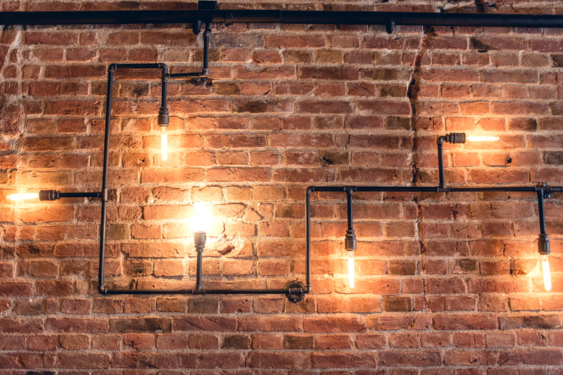 Industrial Wall Lighting | Shutterstock