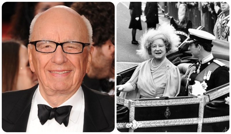 Rupert Murdoch is Responsible for a Lot of Royal Bashing | Alamy Stock Photo
