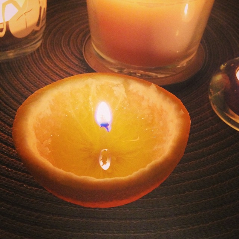 Citrus Candles | Instagram/@lacey_criswell