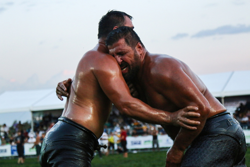 Oil Wrestling | Getty Images Photo By SOPA Images