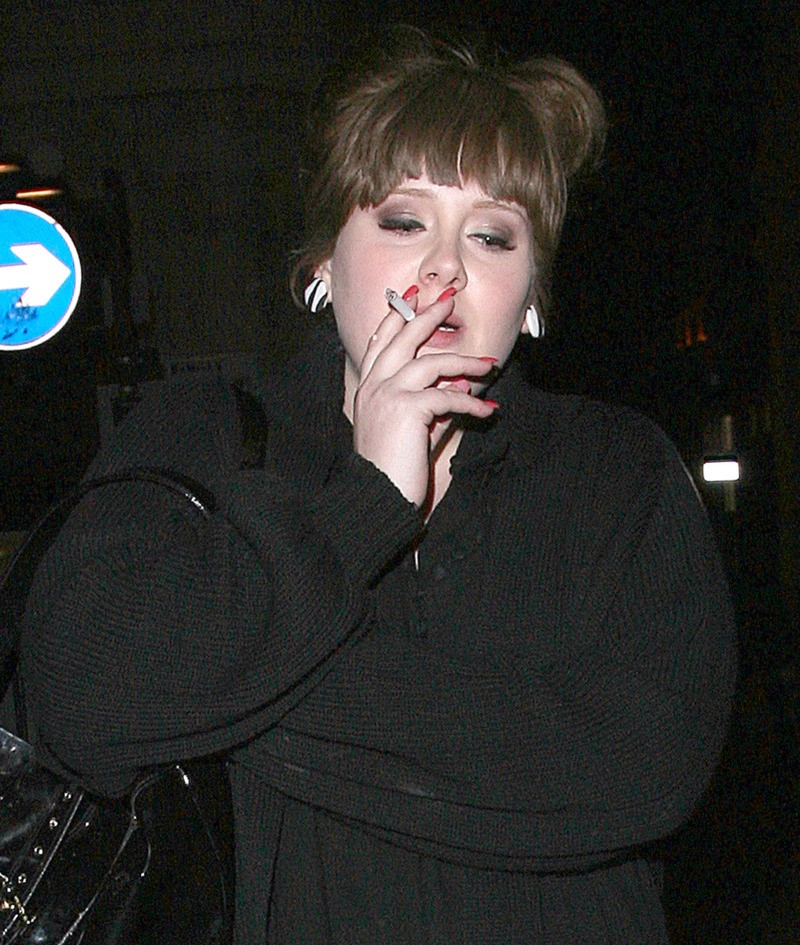 Adele Needed Her Cigs and Gum | Getty Images Photo by Will/GC