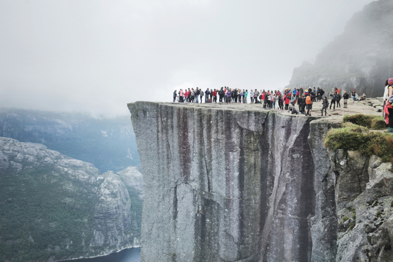 Give a Speech on Pulpit Rock | Getty Images Photo by Stanislaw Pytel