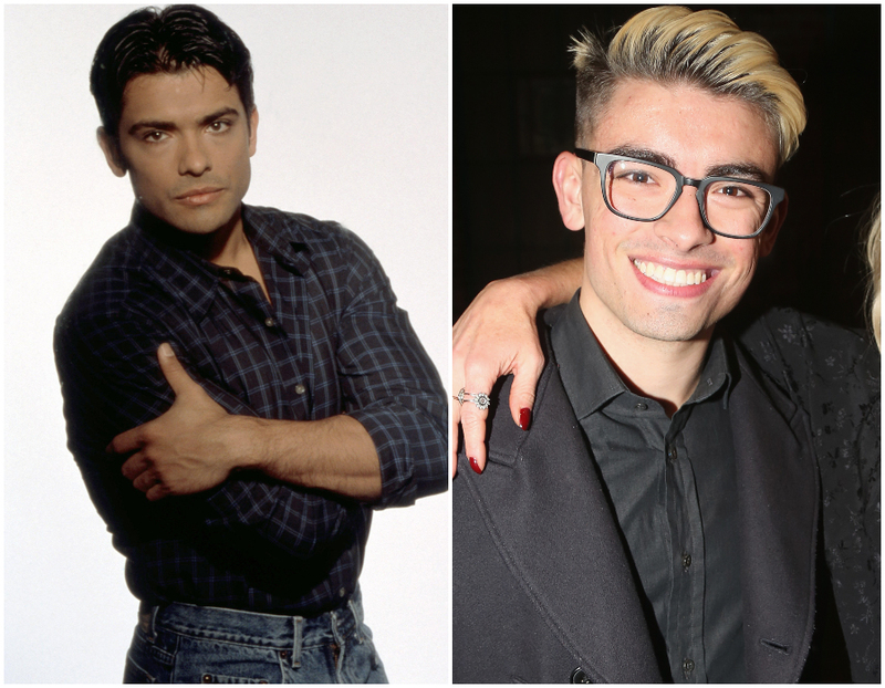 Mark Consuelos y Michael Consuelos | Alamy Stock Photo by ABC/Courtesy Everett Collection & Getty Images Photo by Bruce Glikas/WireImage
